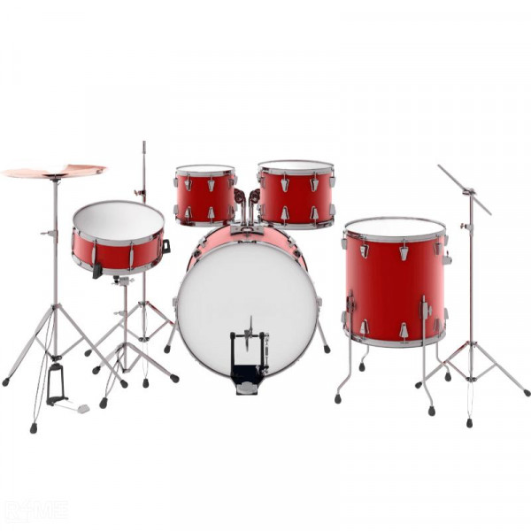 Rock Drum Set (7 Piece) on rent