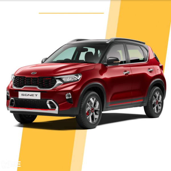 KIA Sonet (Automatic Transmission) on rent